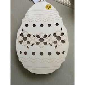 Paintable Easter Egg lamp- DIY Home Decor Craft Project